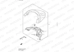 208 - SEAT TAIL BOX (VZR1800UFL1 E19)