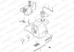 20A - FUEL TANK (MODEL J/K)