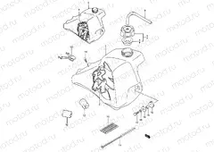 20C - FUEL TANK (MODEL N/P)