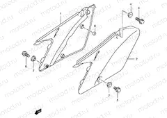21 - FRAME COVER (MODEL K1/K2)