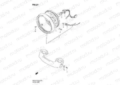 21 - HEADLAMP (MODEL V/W/X/Y/K1 E02,E71,P09)