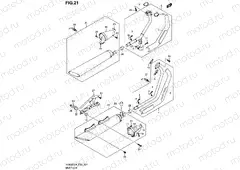 21 - MUFFLER (VL800BL4 E02)