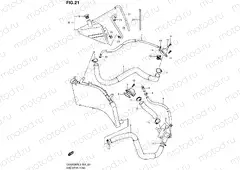 21 - RADIATOR HOSE