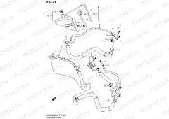 21 - RADIATOR HOSE