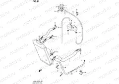 21 - RADIATOR HOSE (VL800CL4 E02)