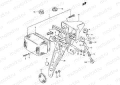 21 - REAR COMBINATION LAMP
