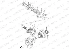 21 - SECONDARY DRIVE GEAR