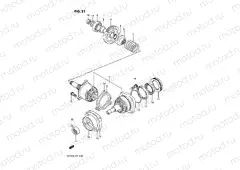 21 - SECONDARY DRIVE GEAR (MODEL H/J/K/L/M)