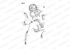 21 - SPEEDOMETER (MODEL G/J/K/L/M)