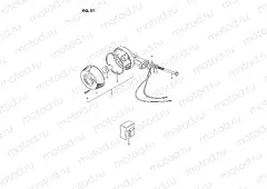 21 - TURNSIGNAL LAMP (E43)