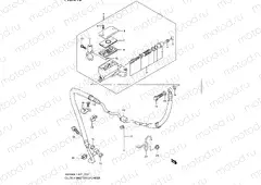 213 - CLUTCH MASTER CYLINDER (GSF650L1 E21)