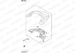 214 - SEAT TAIL BOX (VZR1800UFL2 E19)