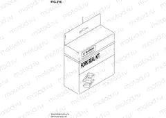 216 - FORK SEAL KIT