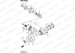 216A - SECONDARY DRIVE GEAR