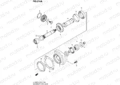 216A - SECONDARY DRIVE GEAR