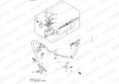 217 - CLUTCH MASTER CYLINDER (GSF650SL1 E21)