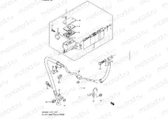 219 - CLUTCH MASTER CYLINDER (GSF650SAL1 E21)