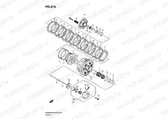21A - CLUTCH (MODEL K9/L0)