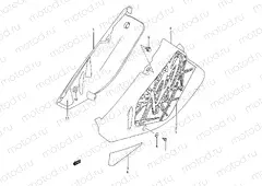 21A - FRAME COVER (MODEL P/R/S)