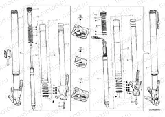 21A - FRONT FORK (1) » FRONT SUSPENSION