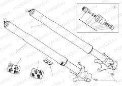 21A - FRONT FORK » FRONT SUSPENSION