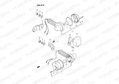 21A - TURN SIGNAL LAMP (MODEL N/P/R E24)