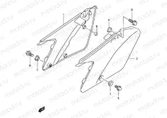 21B - FRAME COVER (MODEL K3/K4/K5/K6)