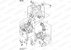 22 - AIR CLEANER (VZR1800L3 E19)