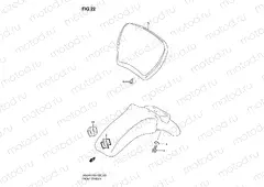22 - FRONT FENDER