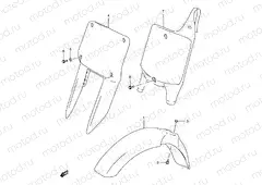 22 - FRONT FENDER