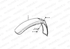 22 - FRONT FENDER