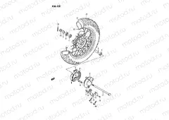 22 - FRONT WHEEL