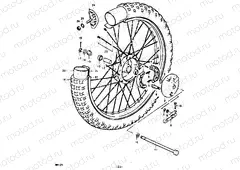 22 - FRONT WHEEL