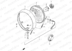 22 - HEADLAMP (E22,E25,E34,E39,E53)