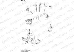 22 - WIRING HARNESS (DR-Z125L4 E28)