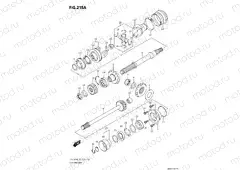 223A - FINAL BEVEL GEAR (FRONT)