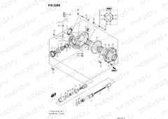 224A - FINAL BEVEL GEAR (REAR)