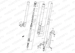 22A - FRONT DAMPER (MODEL L)