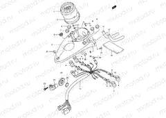 22A - SPEEDOMETER (MODEL K3/K4)
