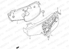 22B - FRAME COVER (MODEL P/R/S)