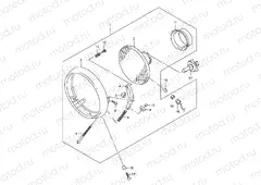 22B - HEADLAMP (MODEL K3 P19)
