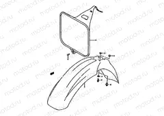 23 - FRONT FENDER