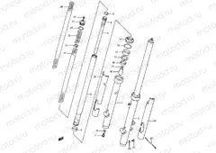 23 - FRONT FORK (MODEL G/H/J)