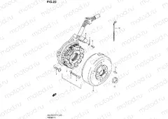 23 - MAGNETO (GS125UX/UY/SUY,GS125SUK1 P91)