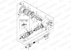 23 - PROPELLER SHAFT - FINAL DRIVE GEAR