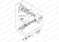 23 - PROPELLER SHAFT/FINAL DRIVE GEAR