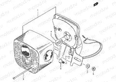 23 - REAR COMBINATION LAMP