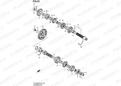 23 - TRANSMISSION (MODEL K6/K7/K8/K9)