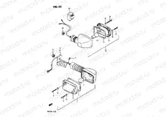 23 - TURN SIGNAL LAMP (E21)