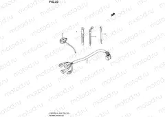 23 - WIRING HARNESS (DR-Z125L4 E33)